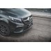 Накладка сплиттер на передний бампер на Mercedes V W447 AMG-Line рестайл